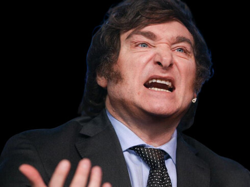 Javier Milei, de orientação liberal, venceu as eleições presidenciais de 2023 na Argentina