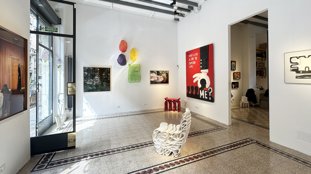 Spazio HASITA gallery, incubator, nest in Milano dedicated to art, design, innovation, ideas, Milan, Italy, photo by İdil Burkutoğlu