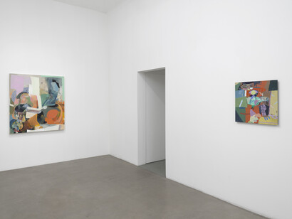 Jason Jägel, Landscape, exhbition view. Courtesy of Michael Benevento Gallery