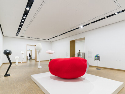 Erwin Wurm, A 70th-birthday retrospective, exhibition view. Courtesy of Albertina Museum