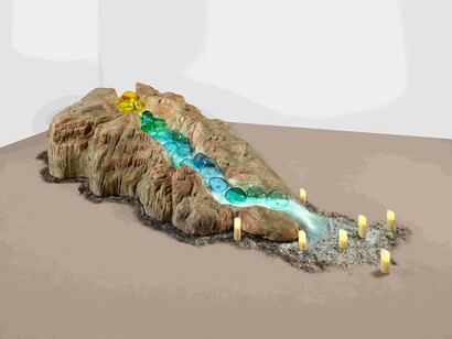 Amalia Mesa-Bains, Archaeology of memory, exhibition view. Courtesy of San Antonio Museum of Art