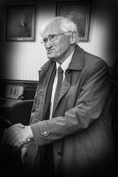 Jürgen Habermas, Philosoph und Soziologe. Aufnahme um 2014