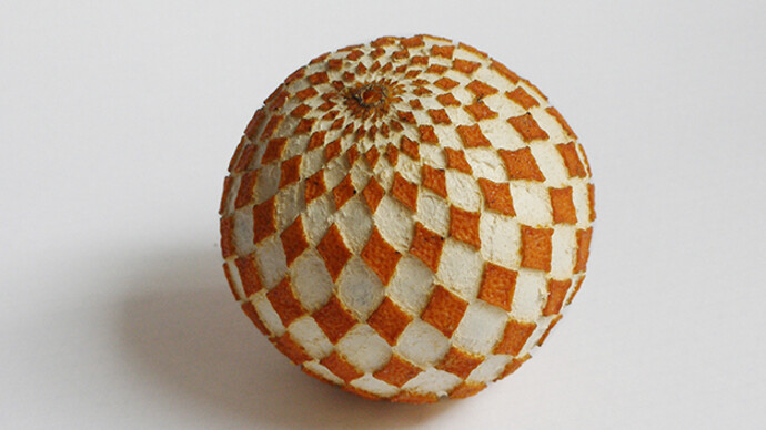 Daniel Steegmann Mangrané Naranja deprimida, 2003 Courtesy the artist
Photo: Teresa Estrada