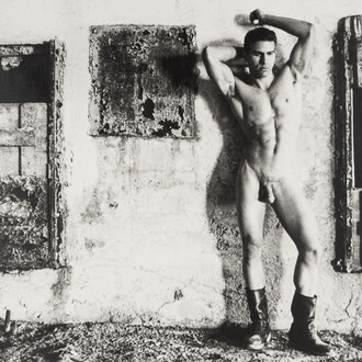 Bill Costa, The rose bush was attached to the wall by Rusty Nails. Its leaves were gleaming and the flowers had all the tints of flesh (detail), 1992. Courtesy of CLAMP