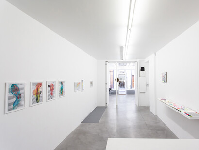 Marcos Lutyens, Hypnotic show, exhibition view. Courtesy of Alberta Pane Gallery