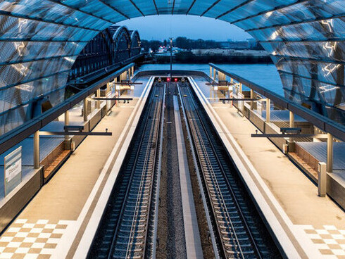 Every visit to Bahnhof Elbbrücken, the Hamburg's train station, reminds one of the diverse voices and languages that fill the air, reflecting the city's rich multicultural tapestry