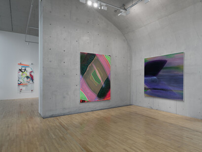 Wang Yuyang, Painting, exhibition view. Courtesy of Long Museum