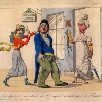 Les facheux contretemps ou L'anglais surpris par sa Femme, 1814
