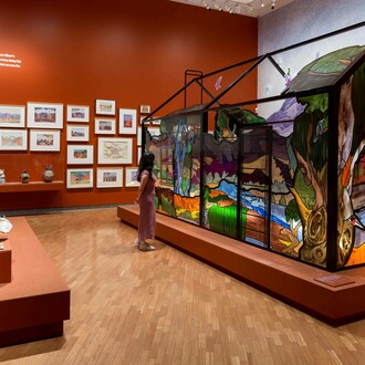 Various artists, 5th national indigenous art triennial: after the rain, exhibition view. Courtesy of the National Gallery of Australia
