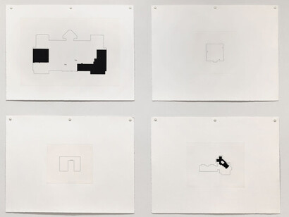Fred Wilson, Master plan(s), exhibition view. Courtesy of Krakow Witkin Gallery