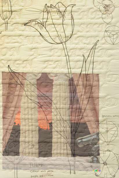 Rel Robinson, Everything is romantic, 2024. Courtesy of Anglim/Trimble Gallery