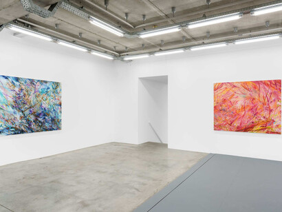 Sylvia Ong, The light between us, exhibition view. Courtesy of Almine Rech