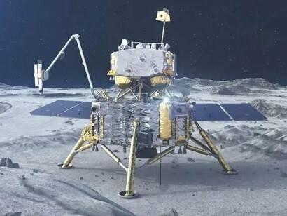 La Chang’e 6, l’ultima missione lunare della Cina. (Credi:CNSA)