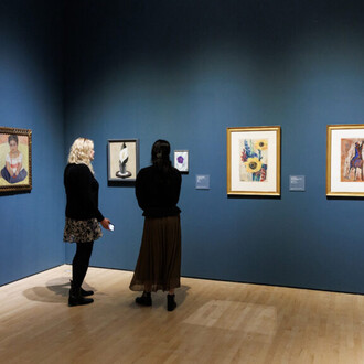 Matisse's femme au chapeau: a modern scandal, exhibition view. Courtesy of San Francisco Museum of Modern Art