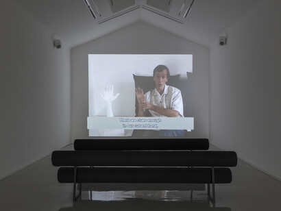 View of the exhibition “Hommage à Eric Duyckaerts” at Perrotin Paris.
Photo: Claire Dorn
© Courtesy Eric Duyckaerts