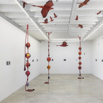 Camilla Steinum, Perception spot, exhibition view. Courtesy of Soy Capitán