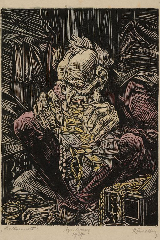 Hinko Smrekar, The Seven Deadly Sins, 1927. Courtesy of National Gallery of Slovenia