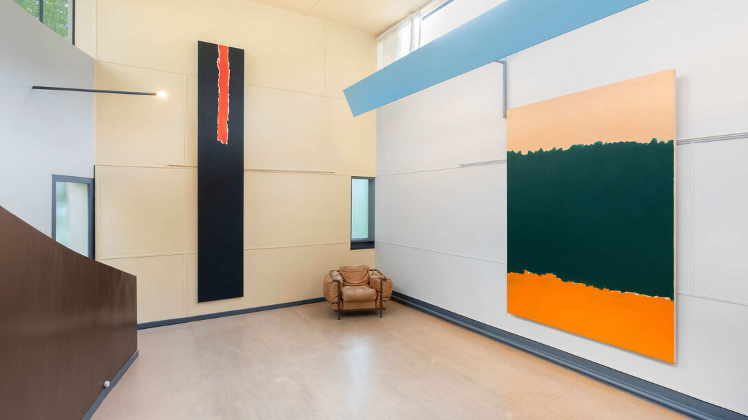 Günther Förg, Le moderne, vue de l'exposition. Avec l'aimable autorisation d'Almine Rech
