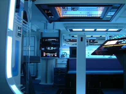 Interior del Enterprise, la mítica nave de Star Trek
