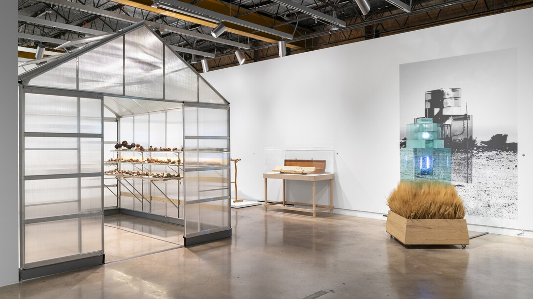 Carl Cheng, Nature never loses, exhibition view. Courtesy of Institute of Contemporary Art