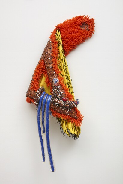 Franklin Williams, Three blue fingers. Courtesy of The David Winton Bell Gallery (The Bell)