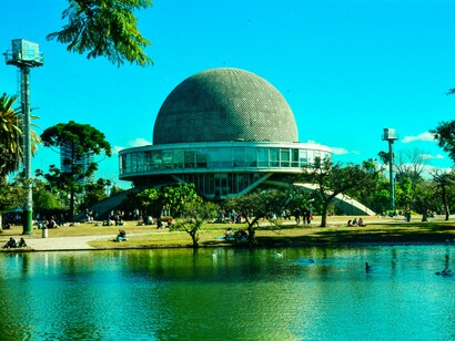 Exterior del Planetario Galileo Galilei, Buenos Aires, Argentina