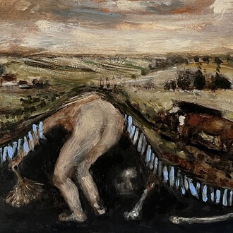 Lisa Ivory, Plough (detail), 2026. Courtesy of Charlie Smith London
