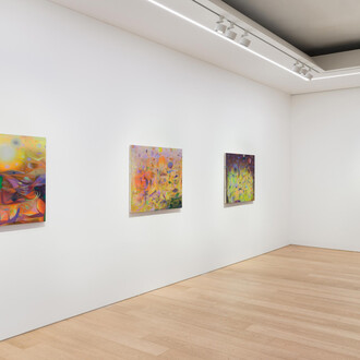 Various artists, Muted rhythm, exhibition view. Courtesy of Lehmann Maupin