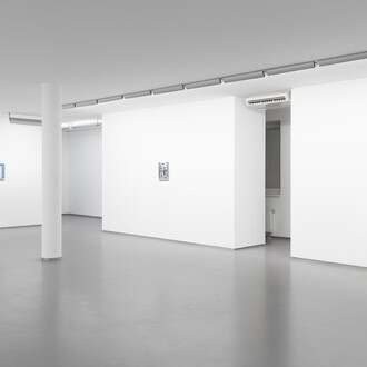 René Luckhardt, Nachtzug nach florenz, exhibition view. Courtesy of Galerie Bernd Kugler