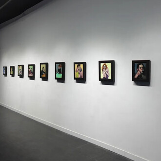 Malcolm T. Liepke, exhibition view. Courtesy of Arcadia Contemporary