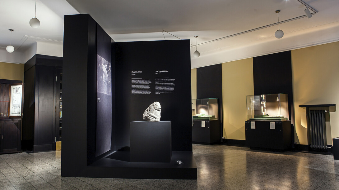 Lithuanian art of the 14th – 19th c., exhibition view. Courtesy of M. K. Čiurlionis National Museum of Art