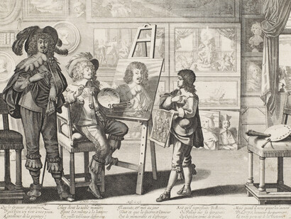Bosse, Abraham, The noble painter, ca. 1642. Courtesy of Museo Nacional del Prado