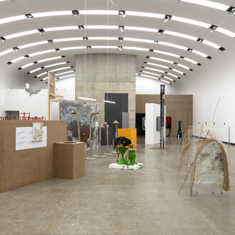Various artists, Lebt und arbeitet in Wien: contemporary art from Vienna, exhibition view. Courtesy of Kunsthalle Wien