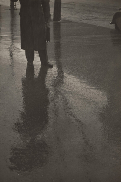 Francis Haar, Shadows on the rainy road, 1936. Courtesy of VMFA