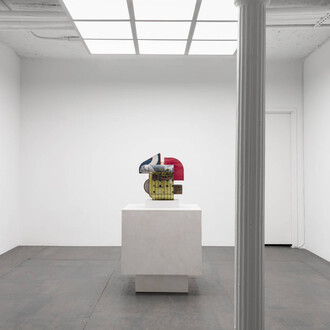Greg Carideo, Bottle and hole, exhibition view. Courtesy of Bureau Gallery