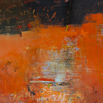 Sharon Booma, The oil of gladness (detail), 2026. Courtesy of LewAllen Galleries