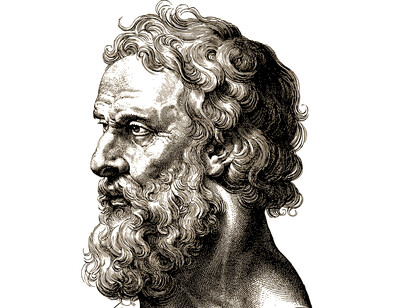 One of Western philosophy origin figures, Plato
