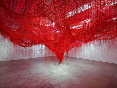 Chiharu Shiota. Courtesy of Blain Southern Gallery