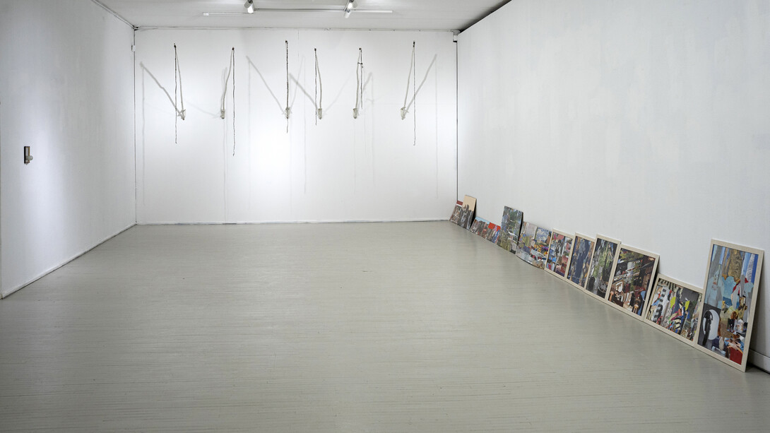 Aleksas Andriuškevičius, Route 66, exhibition view. Courtesy of Meno Parkas Gallery
