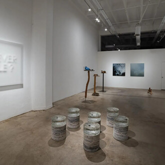 Azadeh Shladovsky and Daniel Wheeler, Valence, exhibition view. Courtesy of Track 16