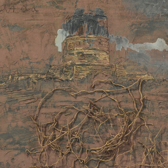 Anselm Kiefer, Orianda (detail), 1985-1991. Courtesy of Museo de Bellas Artes de Bilbao