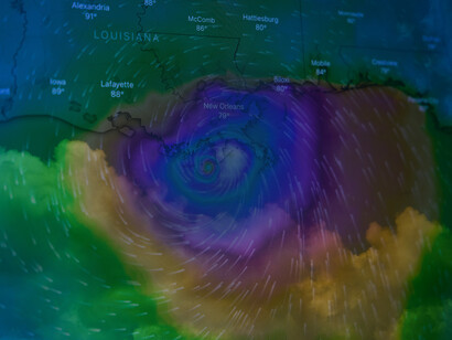 Hurricane Ida, New Orleans: natural disasters cause mass displacement of residents
