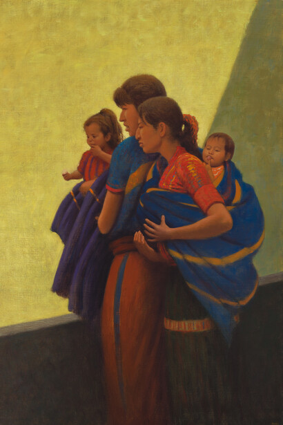 Elias Rivera, Blue blanket, 1994. Courtesy of LewAllen Galleries