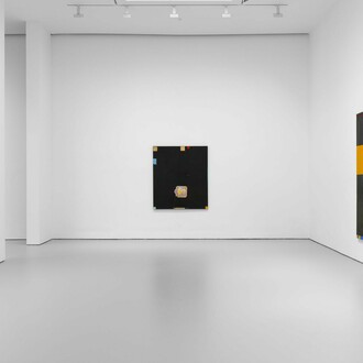 Installation view, Raymond Saunders: Post No Bills, David Zwirner, New York, February 22–April 6, 2024.
Courtesy David Zwirner