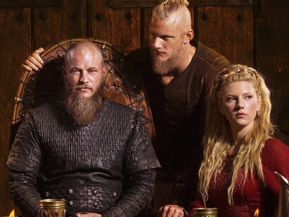 Imágenes de la cuarta temporada de la seire "Vikings"