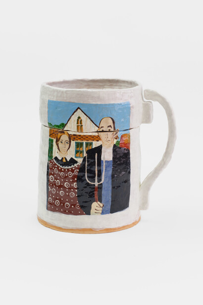 Grant Levy-Lucero, Souvenir of american gothic, 2024. Courtesy of Night Gallery