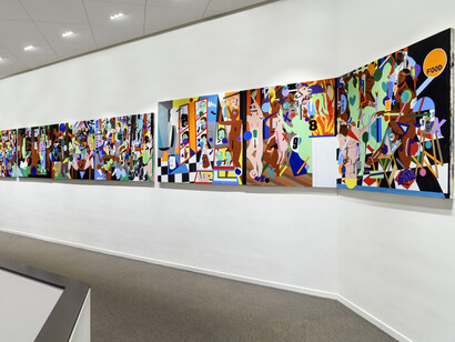 Various artists, After modernism. Selections from the Neumann Family Collection, exhibition view. Courtesy of Department PR