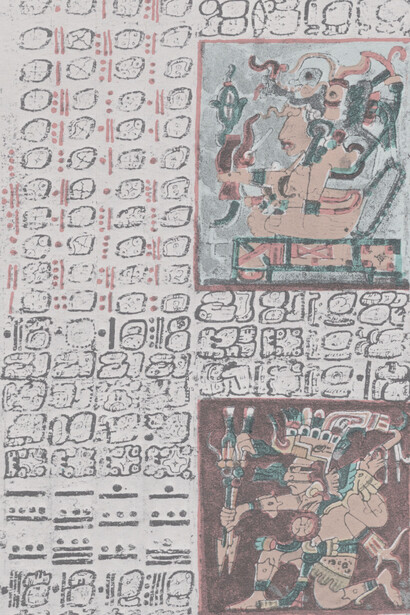 Códice de Dresde, fragmento, página 49