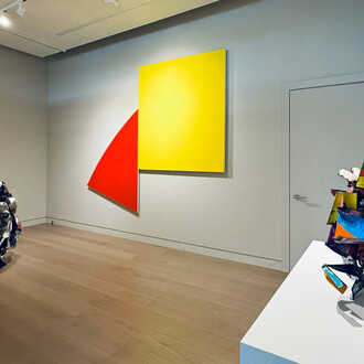 Various artist, Postwar abstraction. Movement and form, exhibition view. Courtesy of Acquavella Galleries