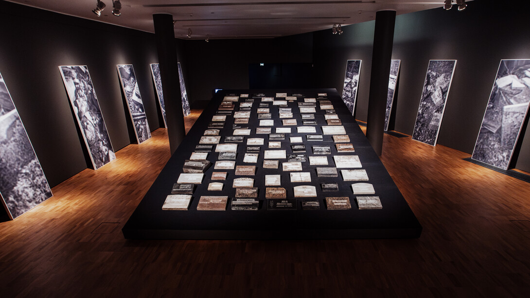 Jevgeni Zolotko, The secret of Adam, exhibition view. Courtesy of the Art Museum of Estonia